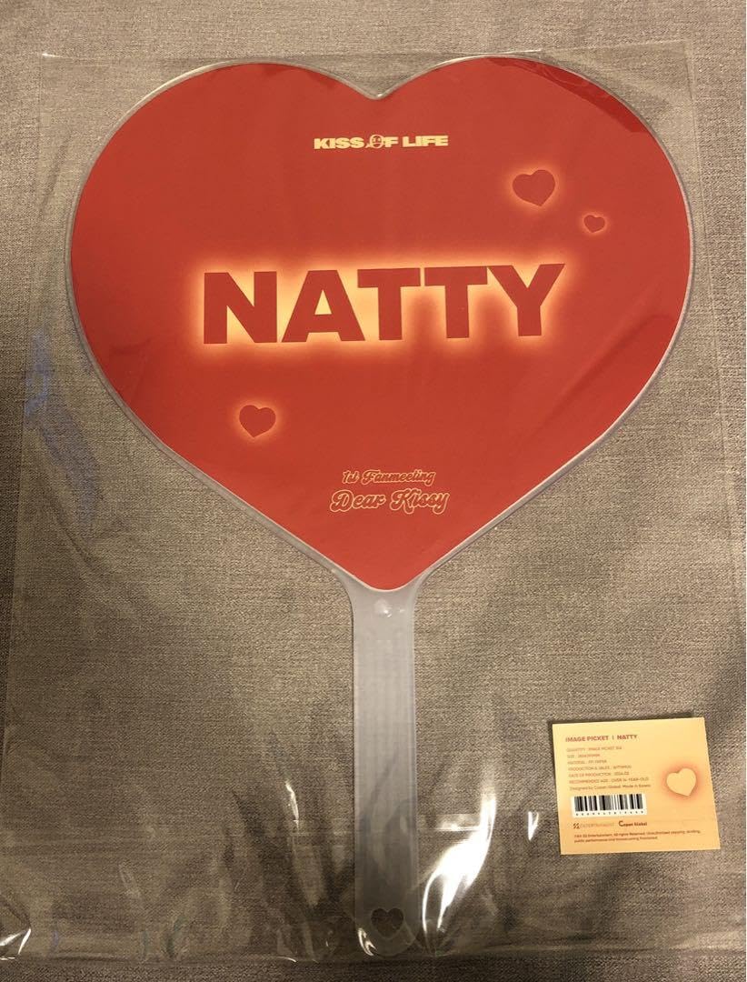 Amazon.co.jp: kiss of life キオプ ナッティ うちわ キスオブライフ